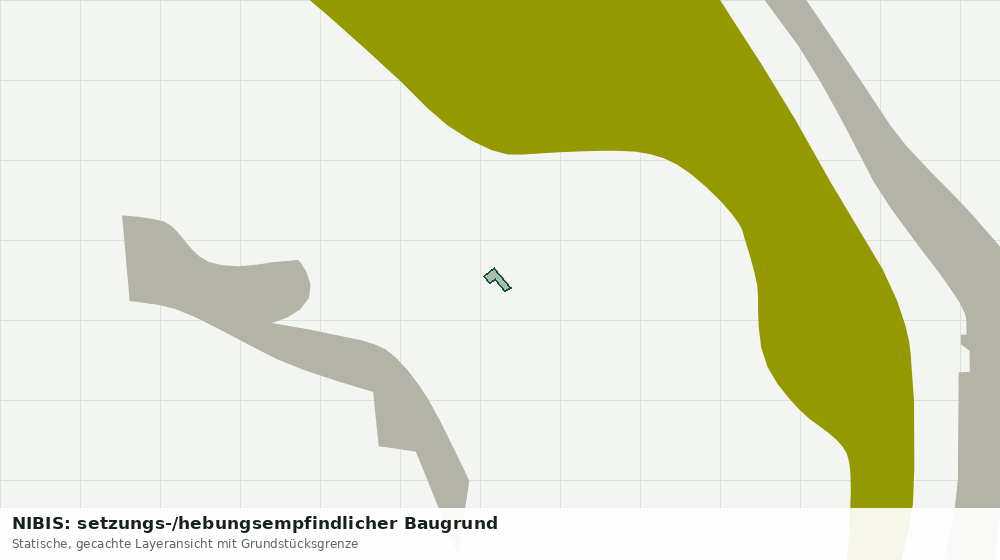 Statische Kartenansicht: NIBIS: setzungs-/hebungsempfindlicher Baugrund
