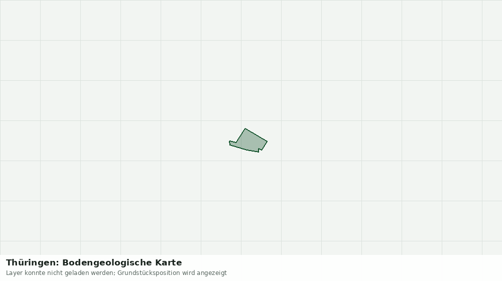Statische Kartenansicht: Thüringen: Bodengeologische Karte