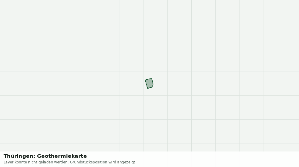 Statische Kartenansicht: Thüringen: Geothermiekarte