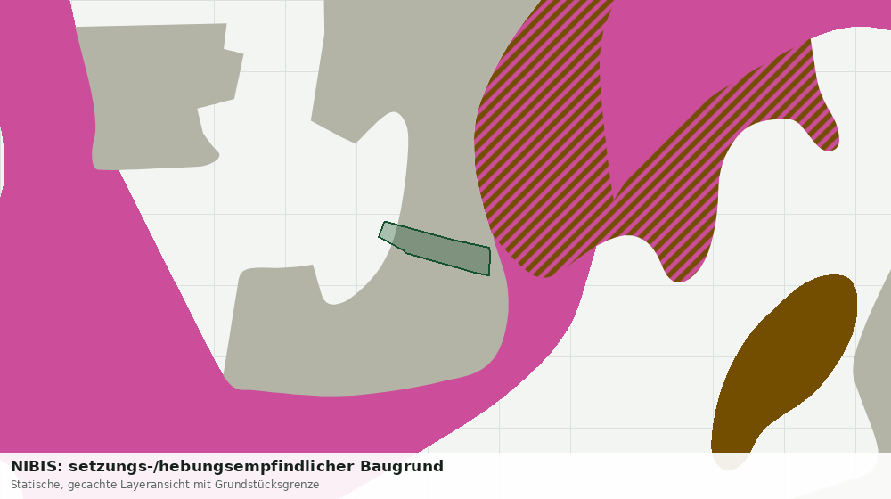 Statische Kartenansicht: NIBIS: setzungs-/hebungsempfindlicher Baugrund