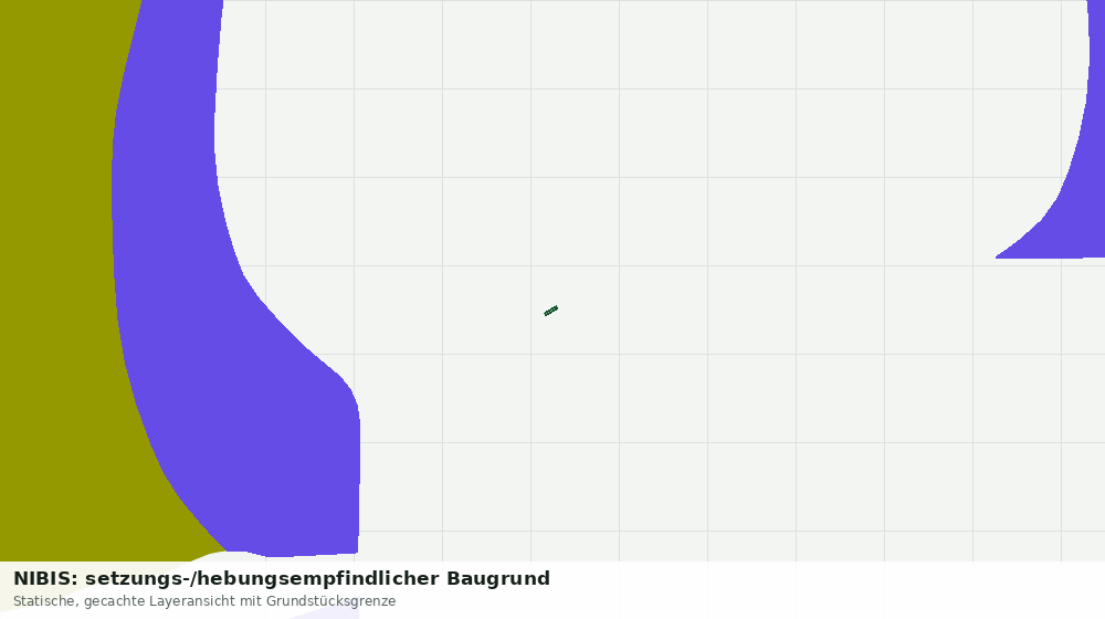 Statische Kartenansicht: NIBIS: setzungs-/hebungsempfindlicher Baugrund