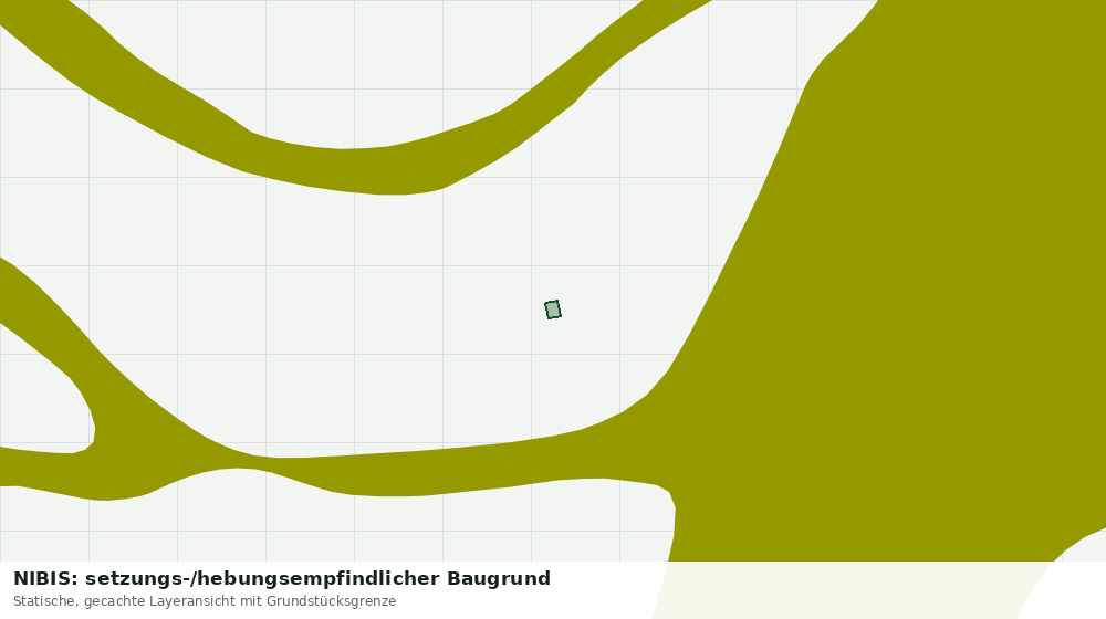Statische Kartenansicht: NIBIS: setzungs-/hebungsempfindlicher Baugrund