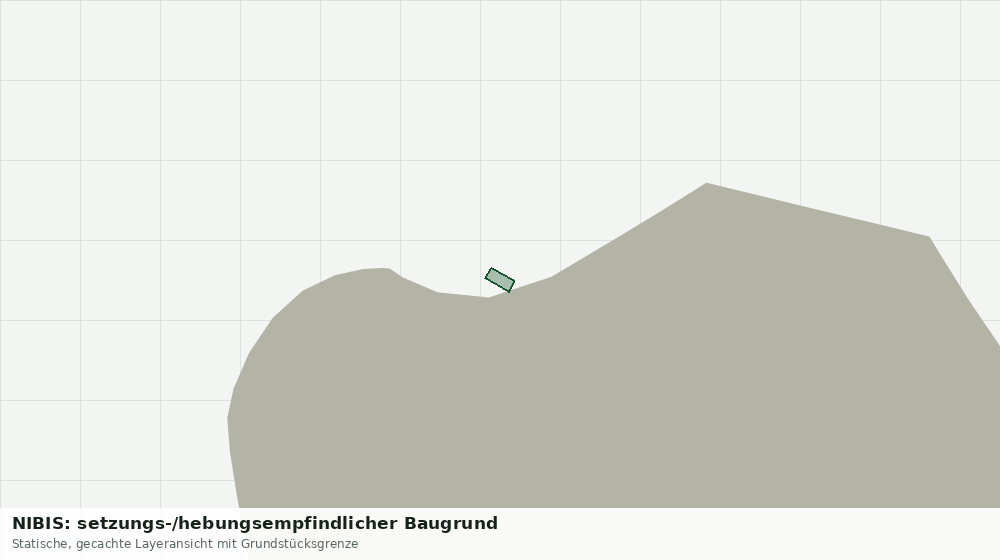 Statische Kartenansicht: NIBIS: setzungs-/hebungsempfindlicher Baugrund