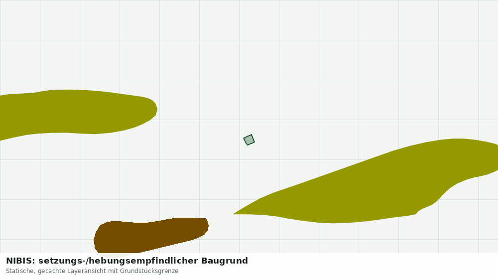 Statische Kartenansicht: NIBIS: setzungs-/hebungsempfindlicher Baugrund