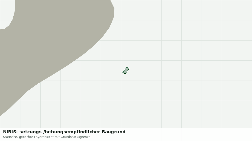 Statische Kartenansicht: NIBIS: setzungs-/hebungsempfindlicher Baugrund