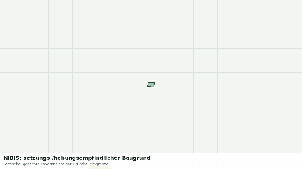 Statische Kartenansicht: NIBIS: setzungs-/hebungsempfindlicher Baugrund
