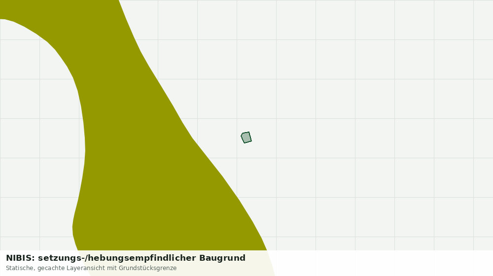 Statische Kartenansicht: NIBIS: setzungs-/hebungsempfindlicher Baugrund