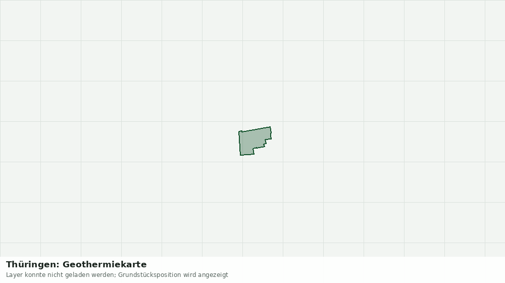 Statische Kartenansicht: Thüringen: Geothermiekarte
