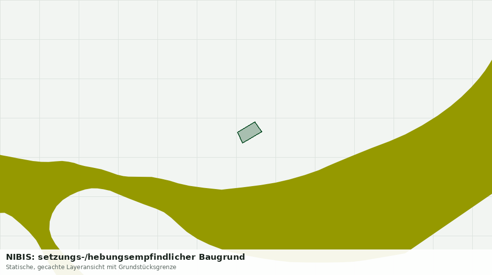 Statische Kartenansicht: NIBIS: setzungs-/hebungsempfindlicher Baugrund