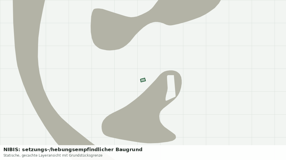 Statische Kartenansicht: NIBIS: setzungs-/hebungsempfindlicher Baugrund