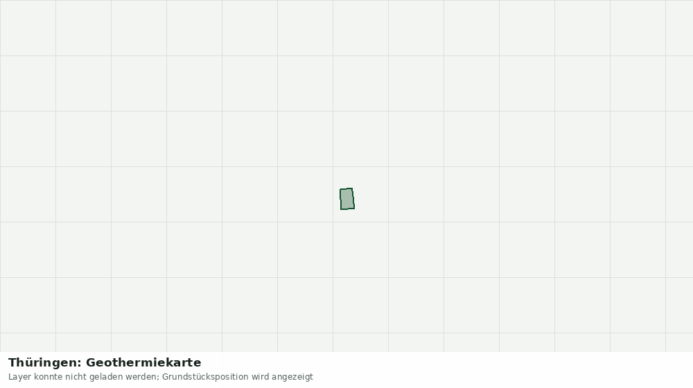 Statische Kartenansicht: Thüringen: Geothermiekarte