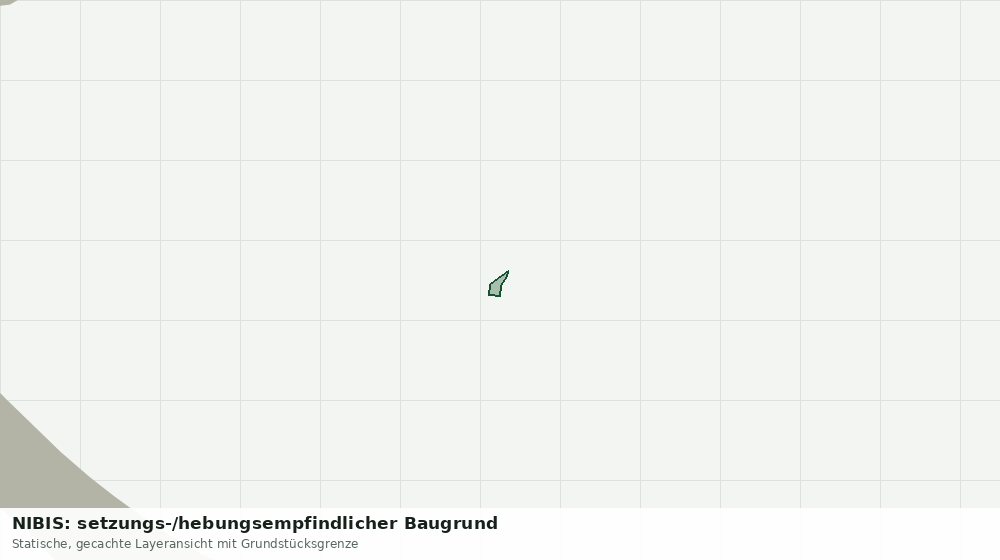 Statische Kartenansicht: NIBIS: setzungs-/hebungsempfindlicher Baugrund