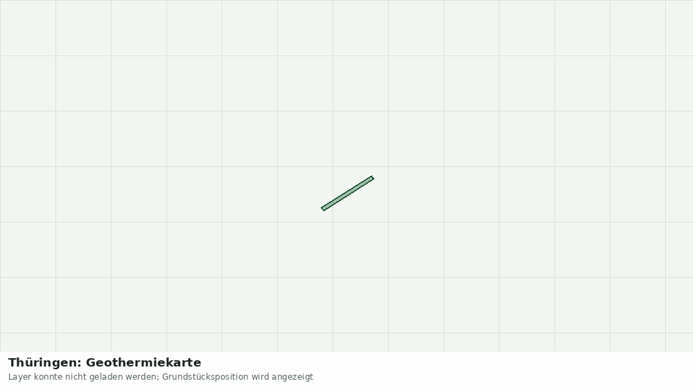 Statische Kartenansicht: Thüringen: Geothermiekarte