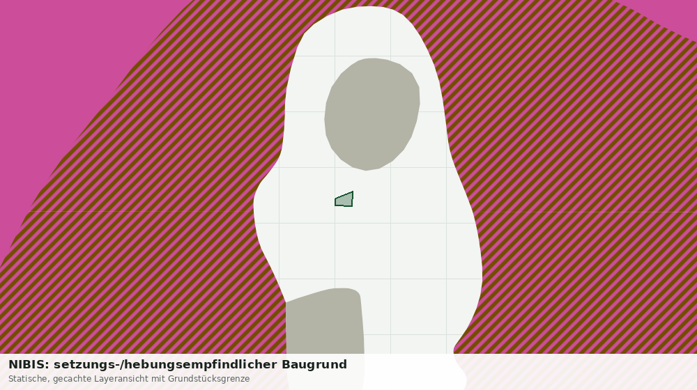 Statische Kartenansicht: NIBIS: setzungs-/hebungsempfindlicher Baugrund