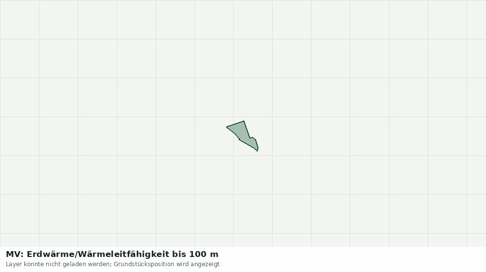 Statische Kartenansicht: MV: Erdwärme/Wärmeleitfähigkeit bis 100 m