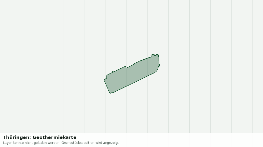 Statische Kartenansicht: Thüringen: Geothermiekarte