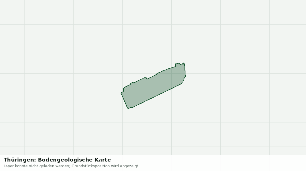 Statische Kartenansicht: Thüringen: Bodengeologische Karte