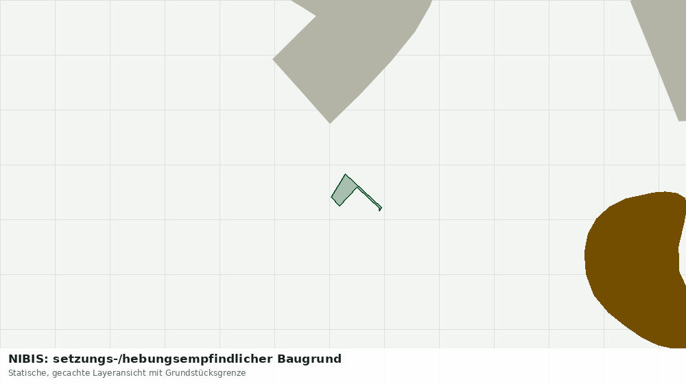 Statische Kartenansicht: NIBIS: setzungs-/hebungsempfindlicher Baugrund