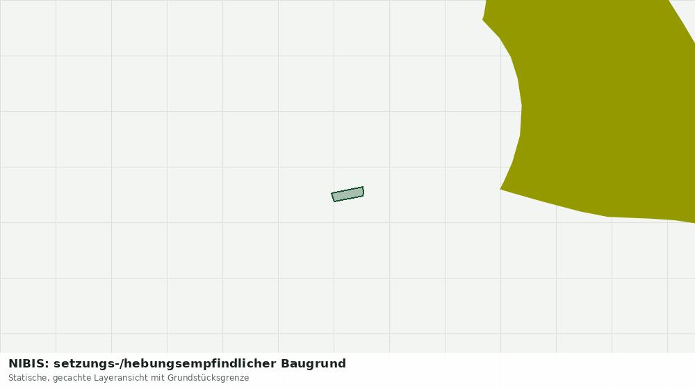 Statische Kartenansicht: NIBIS: setzungs-/hebungsempfindlicher Baugrund