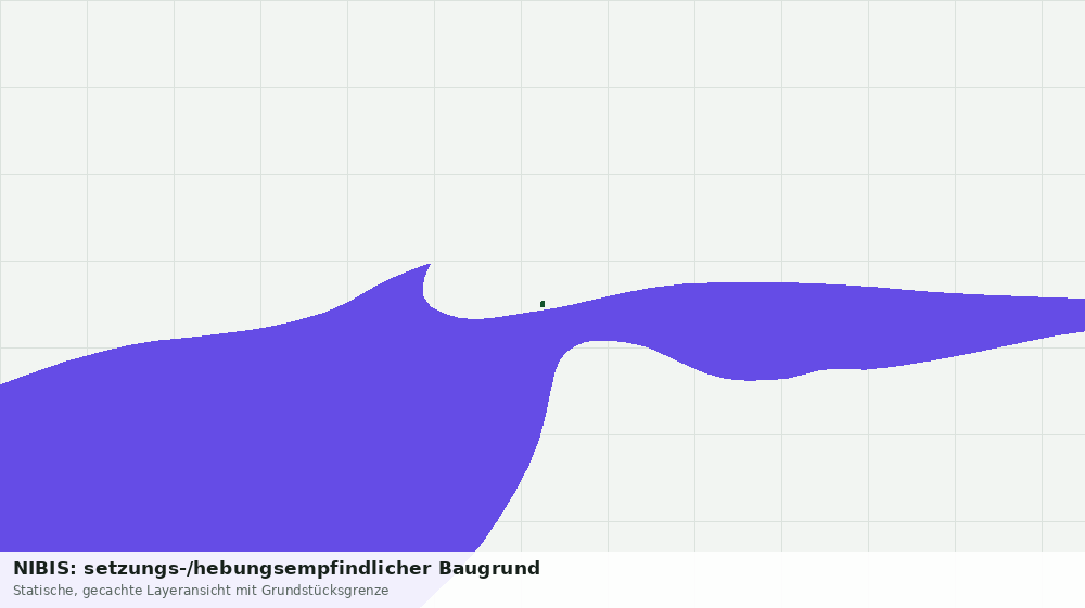 Statische Kartenansicht: NIBIS: setzungs-/hebungsempfindlicher Baugrund