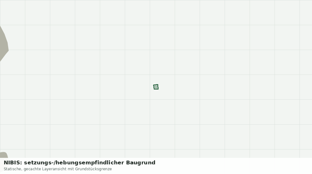 Statische Kartenansicht: NIBIS: setzungs-/hebungsempfindlicher Baugrund
