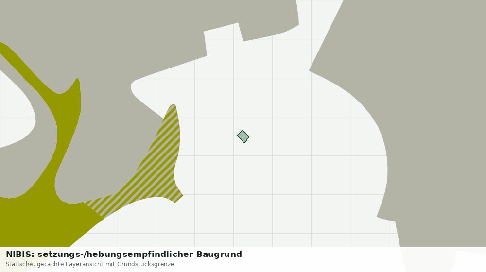 Statische Kartenansicht: NIBIS: setzungs-/hebungsempfindlicher Baugrund
