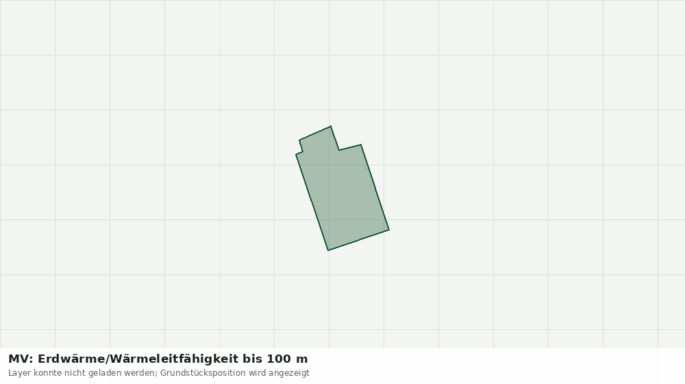 Statische Kartenansicht: MV: Erdwärme/Wärmeleitfähigkeit bis 100 m