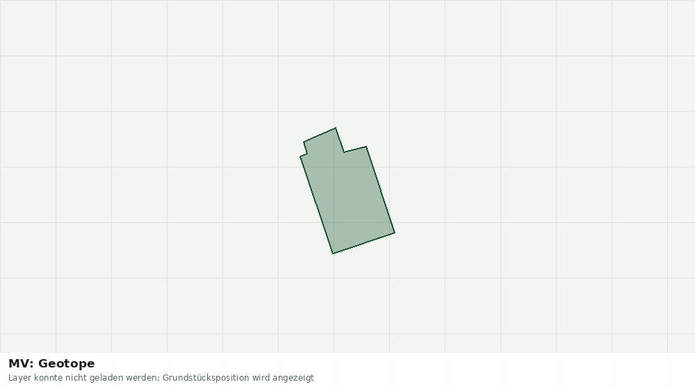 Statische Kartenansicht: MV: Geotope