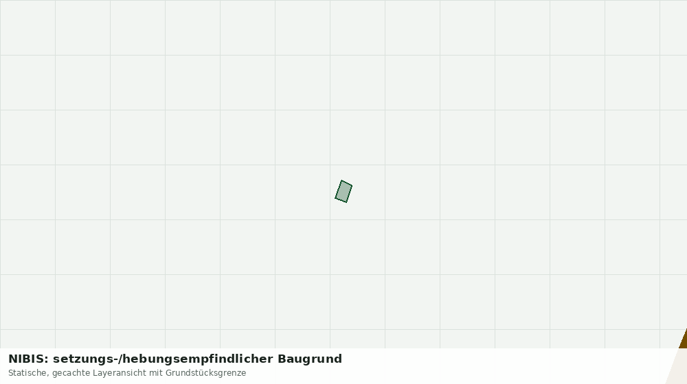 Statische Kartenansicht: NIBIS: setzungs-/hebungsempfindlicher Baugrund