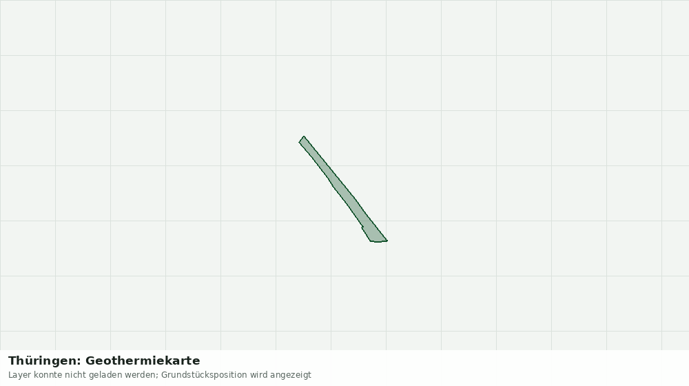 Statische Kartenansicht: Thüringen: Geothermiekarte