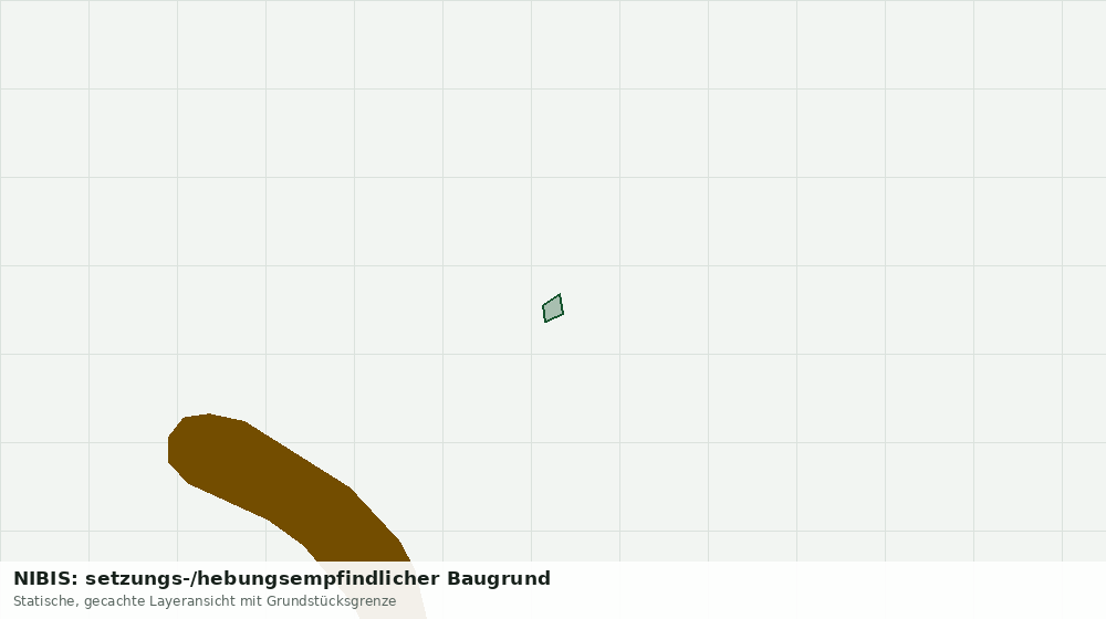 Statische Kartenansicht: NIBIS: setzungs-/hebungsempfindlicher Baugrund