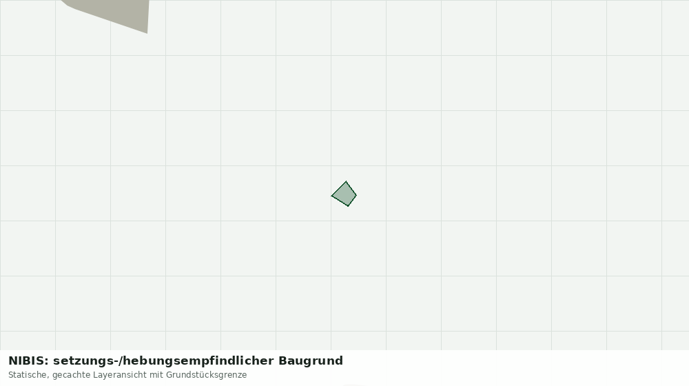 Statische Kartenansicht: NIBIS: setzungs-/hebungsempfindlicher Baugrund