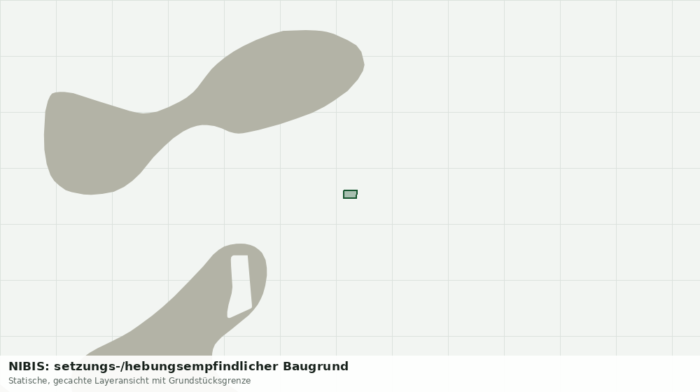 Statische Kartenansicht: NIBIS: setzungs-/hebungsempfindlicher Baugrund