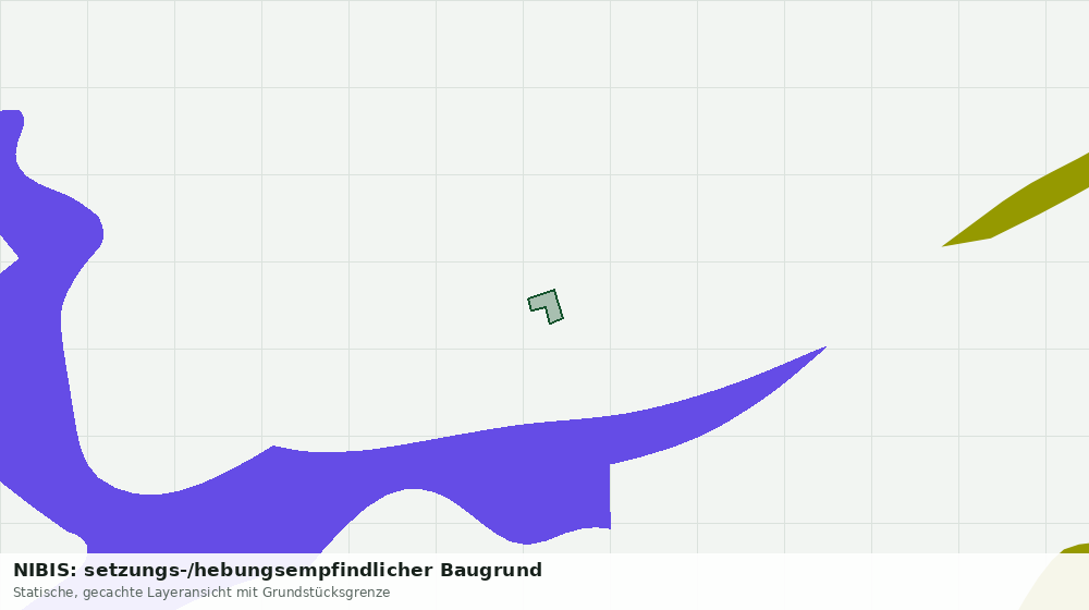 Statische Kartenansicht: NIBIS: setzungs-/hebungsempfindlicher Baugrund