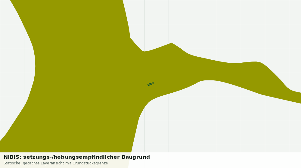 Statische Kartenansicht: NIBIS: setzungs-/hebungsempfindlicher Baugrund