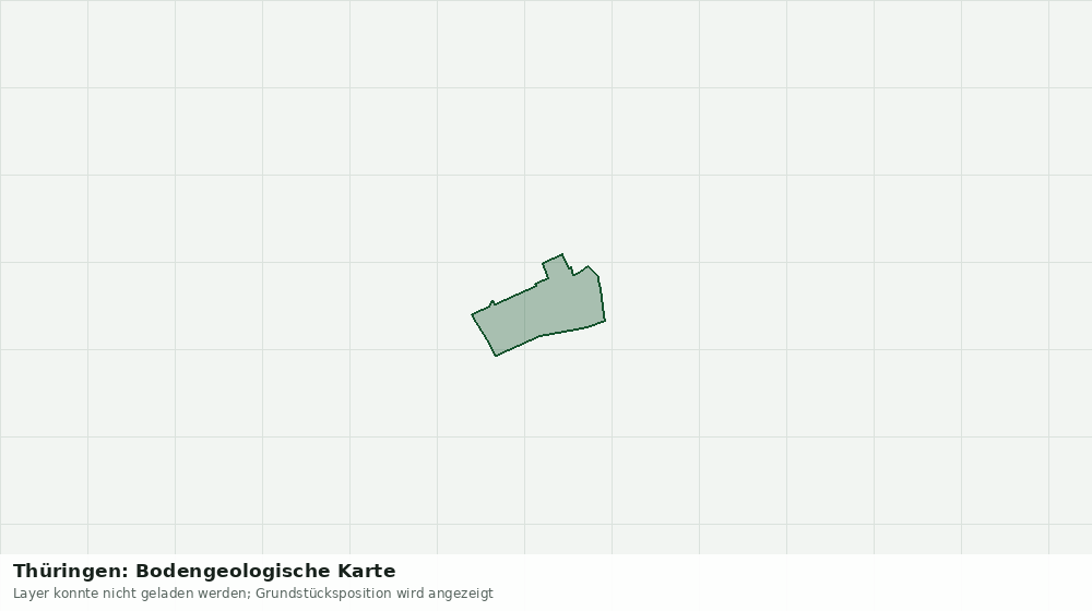 Statische Kartenansicht: Thüringen: Bodengeologische Karte