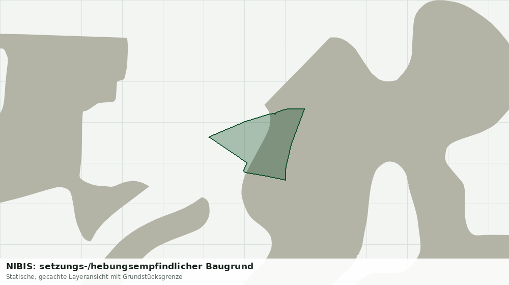 Statische Kartenansicht: NIBIS: setzungs-/hebungsempfindlicher Baugrund
