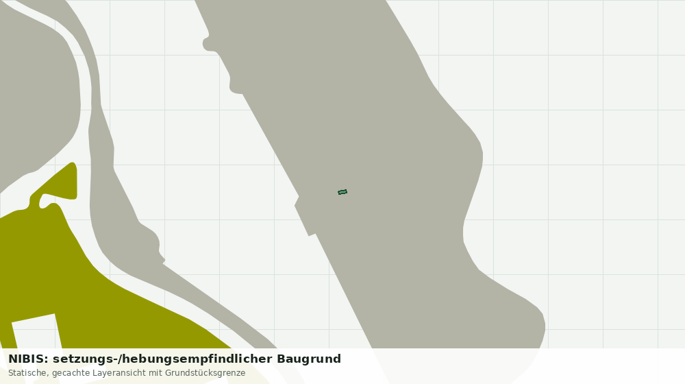Statische Kartenansicht: NIBIS: setzungs-/hebungsempfindlicher Baugrund