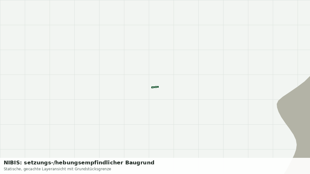 Statische Kartenansicht: NIBIS: setzungs-/hebungsempfindlicher Baugrund