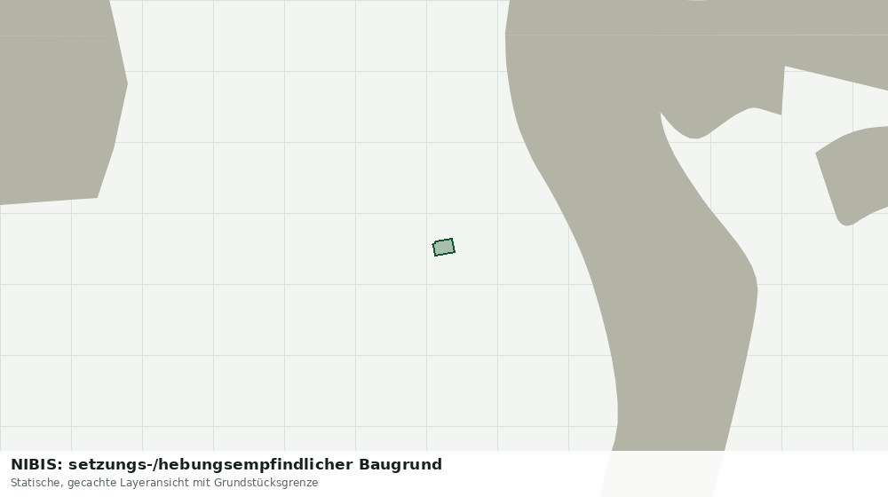 Statische Kartenansicht: NIBIS: setzungs-/hebungsempfindlicher Baugrund