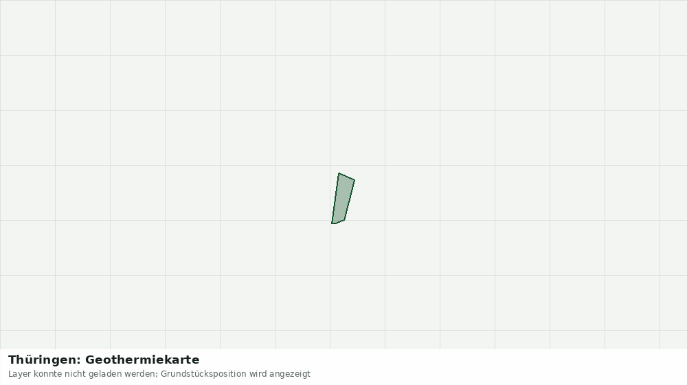 Statische Kartenansicht: Thüringen: Geothermiekarte