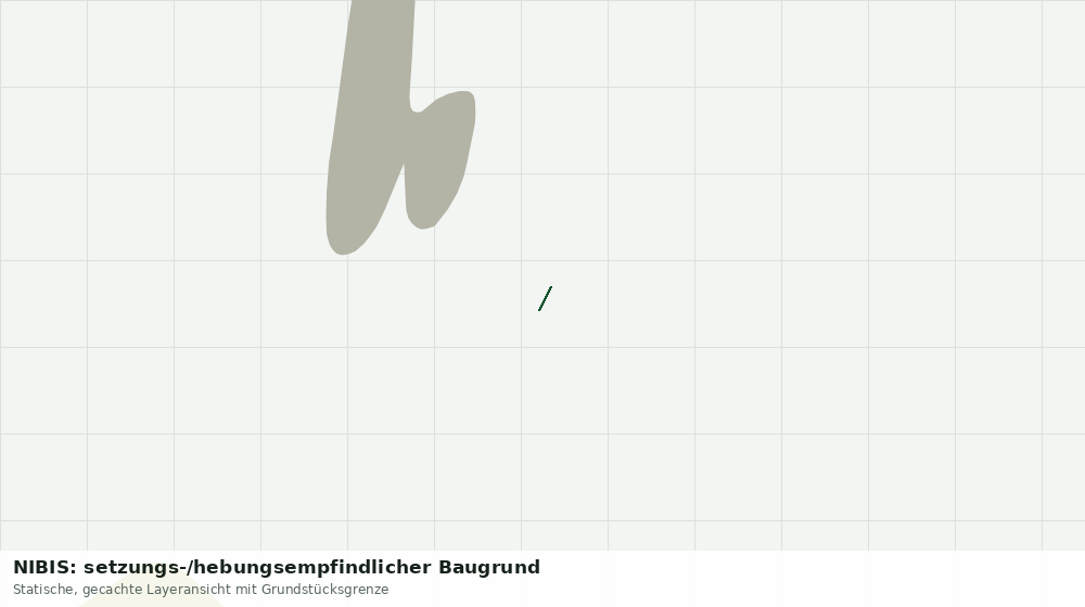 Statische Kartenansicht: NIBIS: setzungs-/hebungsempfindlicher Baugrund