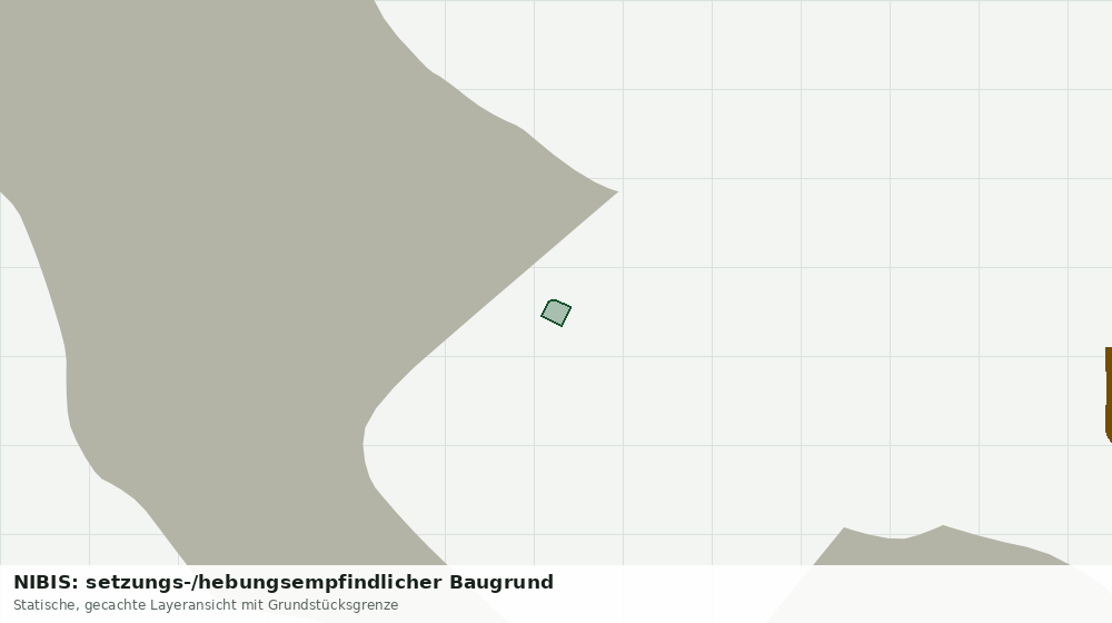Statische Kartenansicht: NIBIS: setzungs-/hebungsempfindlicher Baugrund