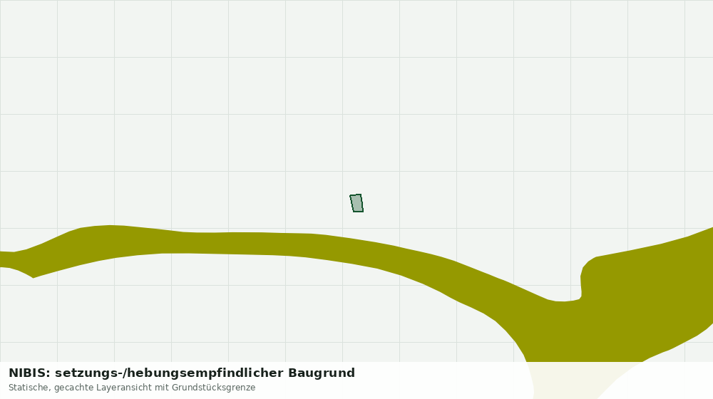 Statische Kartenansicht: NIBIS: setzungs-/hebungsempfindlicher Baugrund