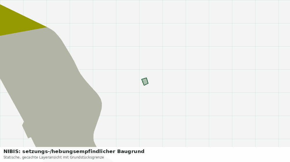 Statische Kartenansicht: NIBIS: setzungs-/hebungsempfindlicher Baugrund