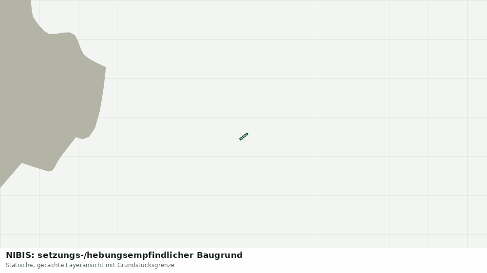 Statische Kartenansicht: NIBIS: setzungs-/hebungsempfindlicher Baugrund