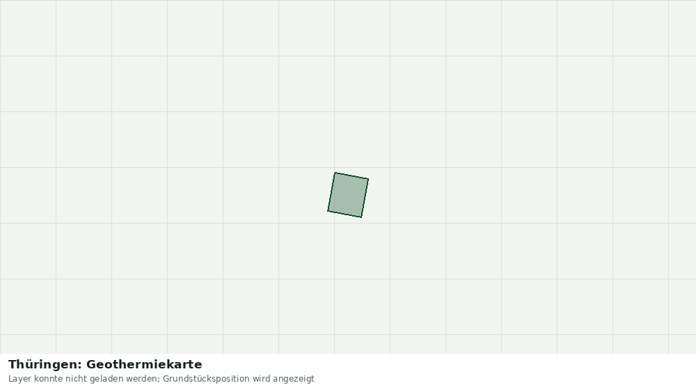 Statische Kartenansicht: Thüringen: Geothermiekarte