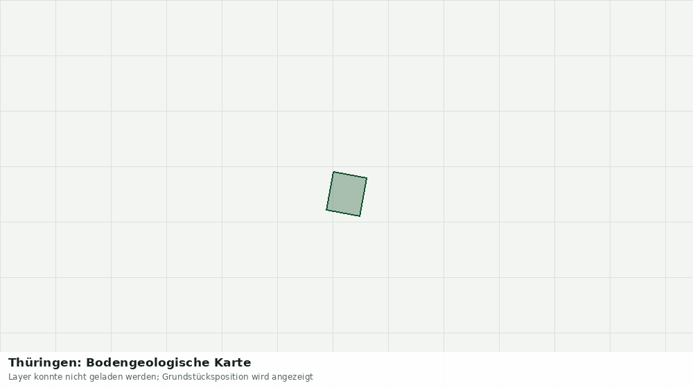 Statische Kartenansicht: Thüringen: Bodengeologische Karte