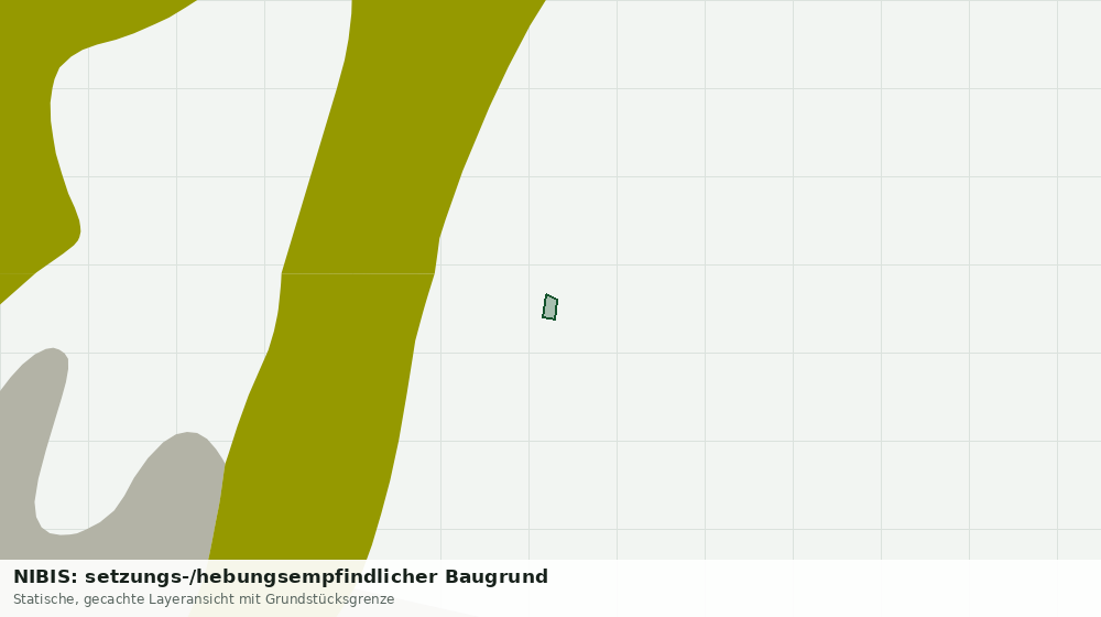 Statische Kartenansicht: NIBIS: setzungs-/hebungsempfindlicher Baugrund