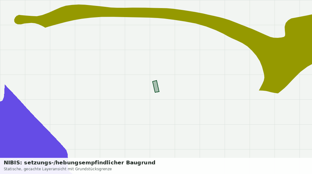 Statische Kartenansicht: NIBIS: setzungs-/hebungsempfindlicher Baugrund